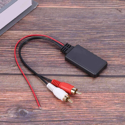 6X Car Universal Wireless  Module Music Adapter Rca Aux Audio Cable 1