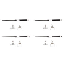 4X Under Pressure 50Kg Bed Hydraulic Hinge Force Lift Support Furniture Gas Spring Cabinet Door Kitchen Cupboard