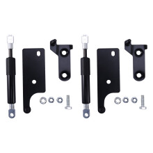 6X for  Hilux GUN125 Revo 2015-2017 Pickup Stainless Rear Tailgate Slow Down Gas Shock Assist Struts Damper