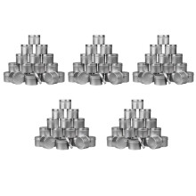 90 Pezzi di Latta di Candela, 4 Oz, Contenitori di Candele Per La Fabbricazione di Candele DIY, Contenitore di Candele