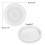 16 Pack Round Silicone Coaster Molds,Clear Epoxy Molds for Casting with Resin,Concrete,Cement and Polymer Clay 2