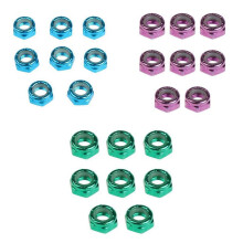 120Pcs Skateboard Truck Wheel Axle Screw Nuts Longboard Hardware Accessories