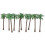 200 Pezzi di Palma Da Cocco Modello Alberi/Paesaggio Modello Plastica Artificiale Layout Foresta Pluviale Diorama 4
