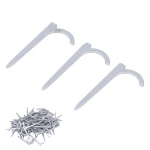 100 Pcs Carbon Steel Pipe Hook Nails, High Strength Wall Fasteners