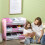 ZONEKIZ ZONEKIZ Storage Unit W/9 Removable Storage Baskets for Nursery Playroom, Pink 8