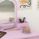 ZONEKIZ ZONEKIZ Kids Dressing Table, Cloud Design w/ Mirror, Stool, Drawer, Storage Box 9