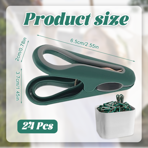 Μανταλάκια βαρέως τύπου, εξαιρετικά ανθεκτικά κρεμάστρες ρούχων από πλαστικό 1