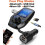 Πομπός Bluetooth Fm Universal, Προσαρμογέας γρήγορης φόρτισης με κλήσεις hands-free, Διπλές 2