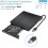 Φορητή εξωτερική συσκευή εγγραφής CD/DVD, θύρα USB3.0 για άμεση μεταφορά δεδομένων, 3
