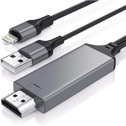 Πιστοποιημένος προσαρμογέας Lightning σε HDMI από την Apple MFi, ψηφιακός προσαρμογέας AV με 1