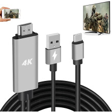 Odolný konektor z hliníkovej zliatiny pre Samsung Galaxy S20Ultra S10, digitálny AV adaptér typu Plug and Play s lepším odvodom tepla pre