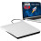 USB 3.0 bærbart cd/dvd-drev, ekstern læser/brænder til bærbar/stationær pc Windows Mac Linux, integreret kabeldesign for problemfri forbindelse 1