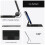 Protective Case for iPad with Bluetooth Keyboard DarkGrey  iPad Pro 13 M4 2024 6