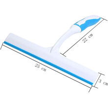 All-Purpose Cleaning Squeegee, Ergonomic Design with Durable Silicone Blade for Multi-Purpose Wiping on Smooth Surfaces, Indoor and Outdoor Use
