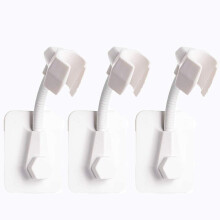 Support de douchette pour baignoire, support de pommeau de douche en ABS et métal avec tube à ressort, support réglable et rotatif à 360,