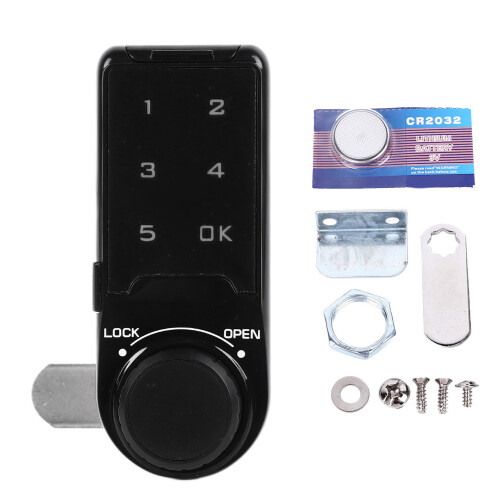 Touch Keypad Lock 30mm High Sensitivity Multifunctional for Drawer, Wardrobe, File Box, Office 2