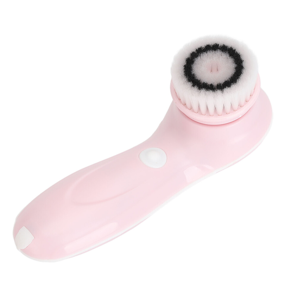 Waterproof Electric Face Scrubber with 500mAh Lithium Battery â Pink ABS Material