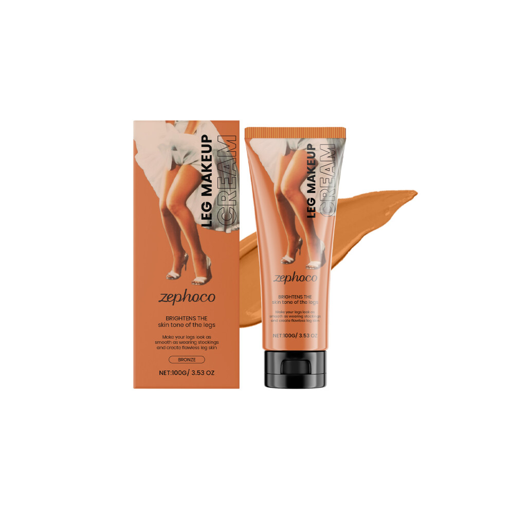 Bronze (100G) Leg Concealer Foundation Waterproof And Sweatproof Lasting Makeup Lightweight And Non-Sticky Modifies Skin Color