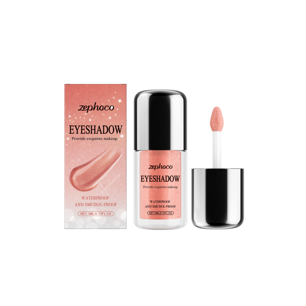 Dark/Pink (3Ml, Pink) Zephoco Glitter Liquid Eye Shadow Series Multi-Color Eye Shadow Delicate Glitter Daily Eye Makeup