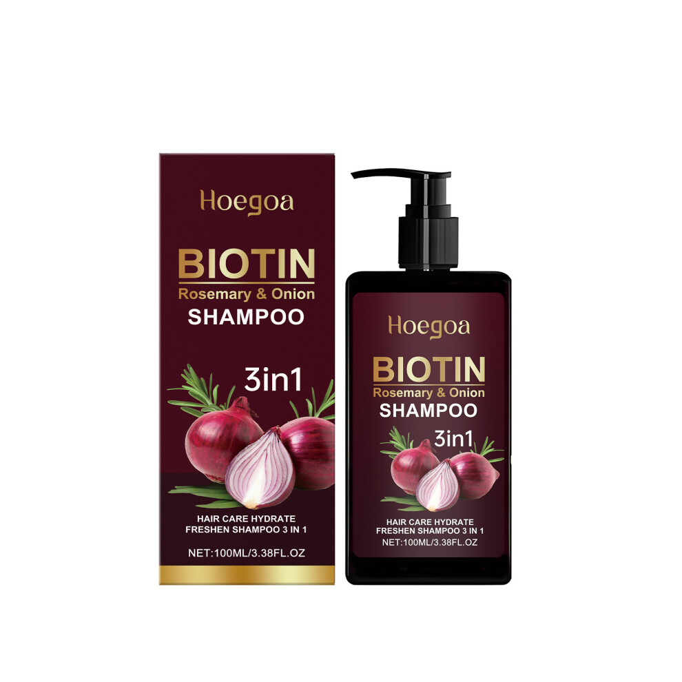 (100ml) three-in-one shampoo gently cleanses, strengthens hair, makes it smooth, shiny, moisturizes and leaves the scalp clean