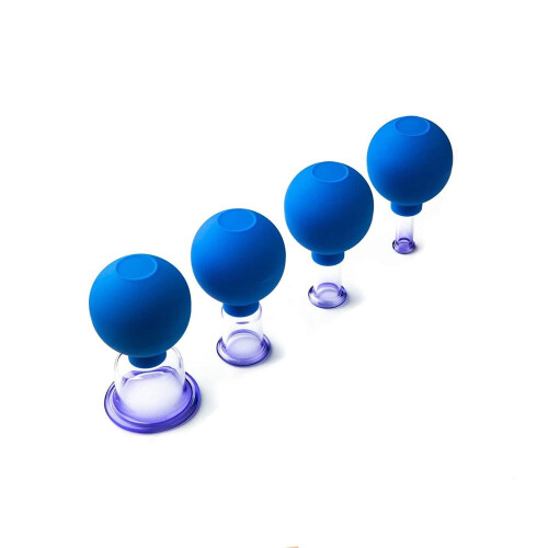 Cupping for treatment and massage 4 pcs