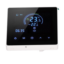 3A Intelligest Thermostat mit Touchscreen LCD 4500W Weiß 4,1x8,6cm