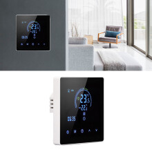 3A Intelligentes Heizkörperthermostat 5-60C LCD-Anzeige IP20 Weiß 4,1x8,6cm
