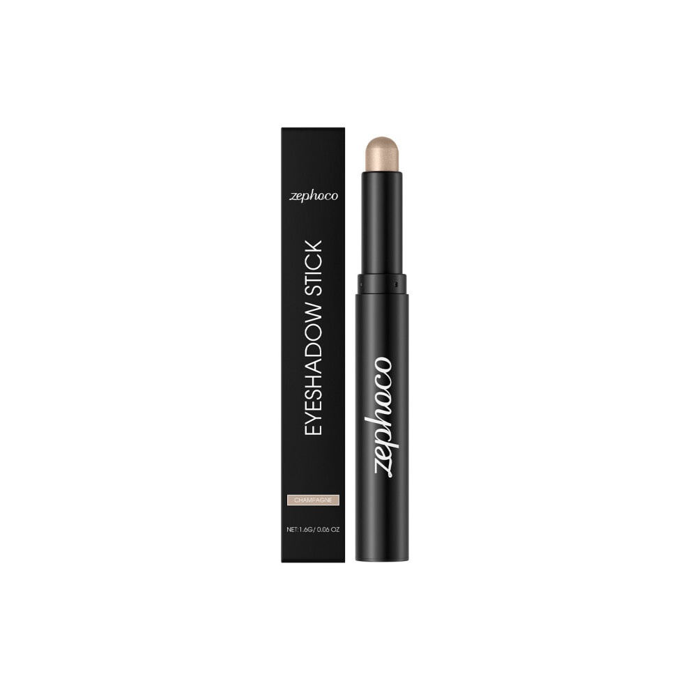 Light (1.6G, Champagne) Zephoco Shiny Eyeshadow Stick Series Is Smooth And Easy To Apply, Natural And For Daily Eye Makeup.