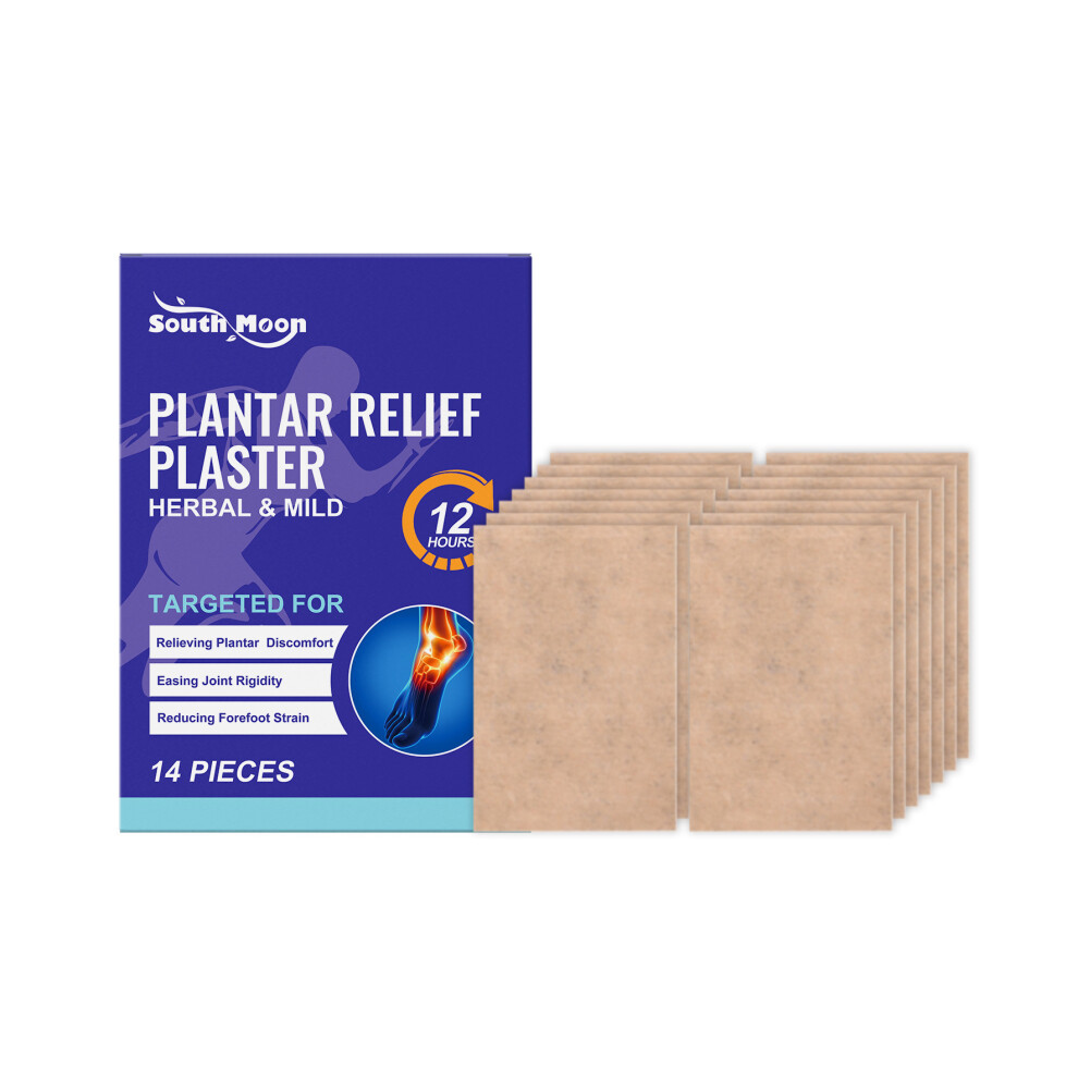 (14 PIECES) SOUTH MOON foot care patch, gentle care for leg and foot joints, clean and comfortable patch