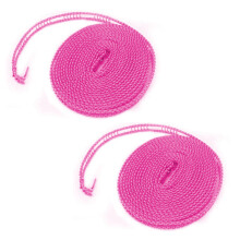 Windproof Clotheslines, Retractable Elastic Travel Laundry Line with Anti-Slip Beads for Camping, Hotel, Balcony Drying, Strong & Durable for Indoor O