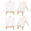 Sturdy Pinewood Mini Easels, Display Paintings Matted Artwork 5