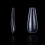 Σετ ψεύτικων νυχιών με λαμπερά σχέδια, διαφανή, διάφανα ψεύτικα νύχια μπαλαρίνας 3