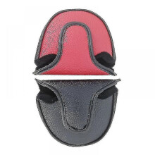 Putterhoes met zachte voering en pluche binnenkant, clubhoes gemaakt met nylon mesh accenten en PU-leer, lichtgewicht golfclubbeschermer met