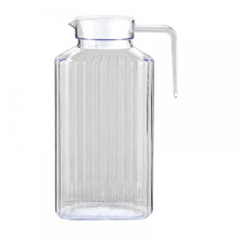 Versatile Design Drink Pitcher for Everyday Use, Store Beverages in Style with Leak-Proof Design and Comfortable Handle, Dishwasher Safe Acrylic
