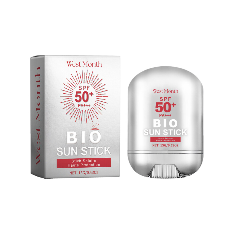 (15g) West&Month Protective Stick Isolating Moisturizing Outdoor Anti-UV Moisturizing Refreshing Non-Sticky Protective Stick