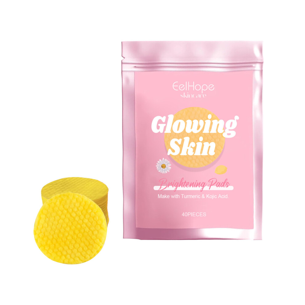 (40pieces) EELHOPE cleansing pads gently cleanse facial skin, moisturize and refresh skin care