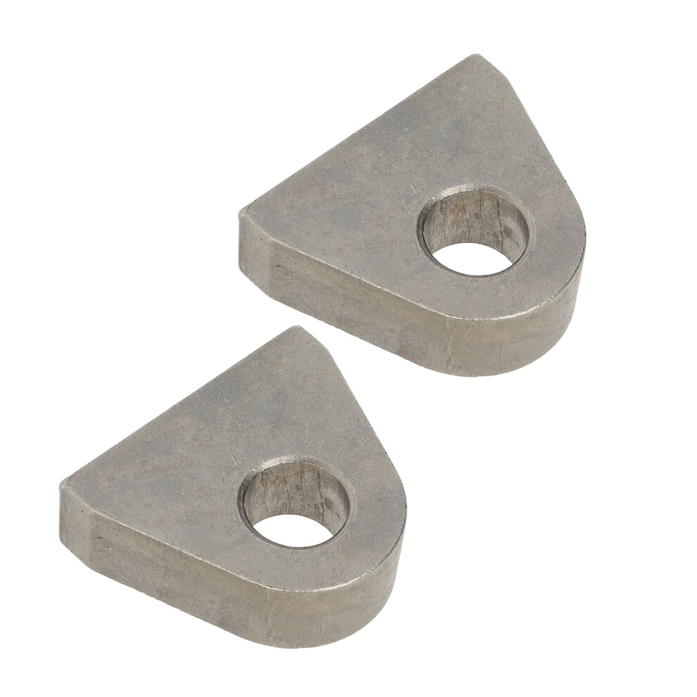 2Pcs 1 Inch Thick Steel Shackle Mounts For Tractors - Weld On Clevis 8341369174165