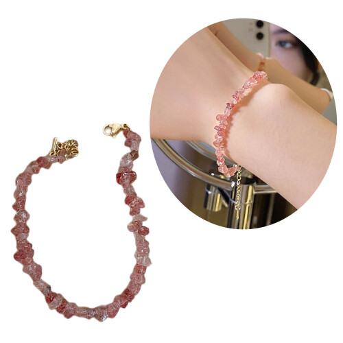 Bracelet en pierre naturelle de Styles baroques pour-Vert 2