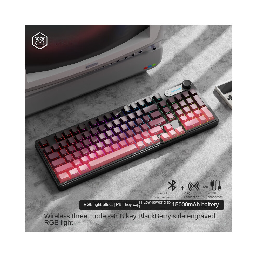 (Blackberry Side Carving 99 Key Three Mold 5000 Ma Upgrade) Only For E-Sports Mouse Set 8581700710250
