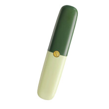 2-in-1 Doppelkopf-Fruchtpeeler Messer, Edelstahl, Grün
