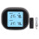 Black 11x9x4.8cm Indoor/Outdoor Thermometer 2000mAh 3