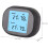 Black 11x9x4.8cm Indoor/Outdoor Thermometer 2000mAh 2
