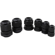 Prensaestopas ajustables, conectores impermeables de alta calidad de material PA66 para cables de 3,5 a 15 mm, a prueba de polvo y arena NPT1/2, 30