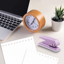 Mini Perfurador de Furos Simples e Fácil de Usar, Diâmetro do Furo de 1/4 de Polegada, Perfurador Portátil para Papel, Papelão, Projetos de Arte