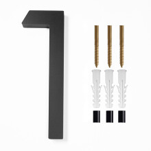 Innovative Modern House Numbers, Acrylic Floating Signs With Stainless Steel For Long-Lasting Elegance