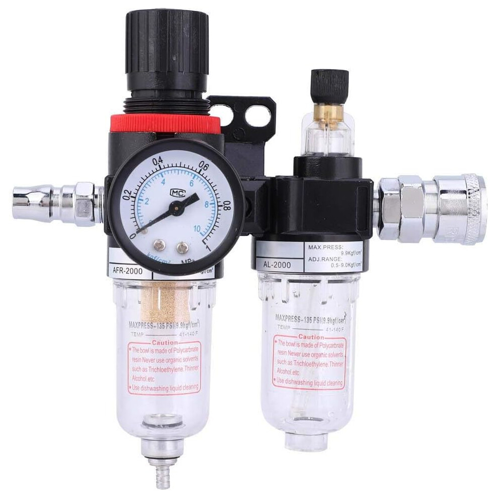 Compressed Air Water Separator, Spray Effect Ensures Clean Air Filtration, High Filtration Accuracy And Stable Outlet Pressure For Reliable 9128293924634
