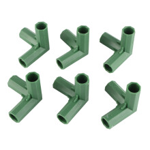 Greenhouse Frame Connectors, Heavy Duty PVC Connectors - Plastic Pipe Fittings For Constructing Robust Support Systems And Frames, Suited For Various