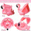 Φουσκωτό φουσκωτό πισίνας Flamingo Swim Tube, μοναδική προστασία από τον ήλιο με τέντα, 2