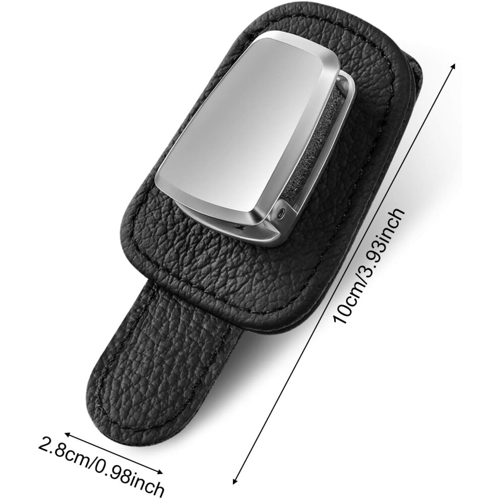 Stylish Car Accessory, Eyeglass Hanger For Car Sun Visor, Sunglasses Holders With Multipurpose Use, Ensuring Barrier-Free Vision And Tidy Car 9169997007384