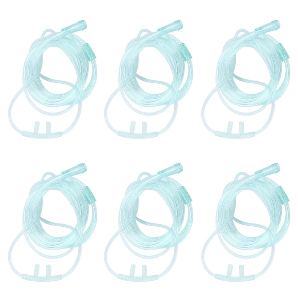 Universal Connector Oxygen Cannula, High-Flow Soft Nasal Oxygen Cannula with Kink Resistant Silicone Tubing, Reduce Pressure and Friction for